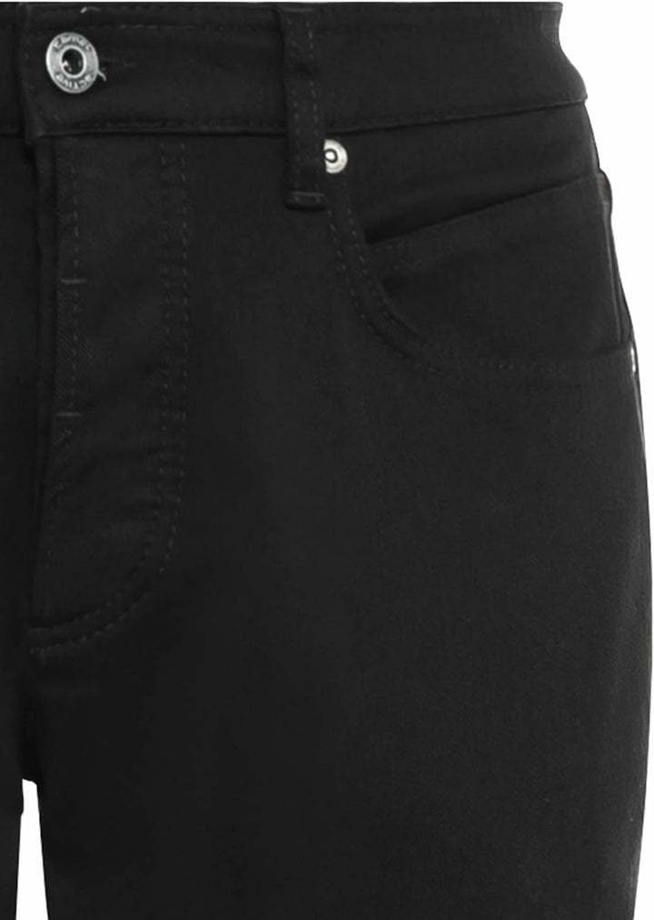 camel active Herren Relaxed Fit 5-Pocket Jeans mit leichten Used-Effekten 32W / 30L Schwarz, 32W / 3