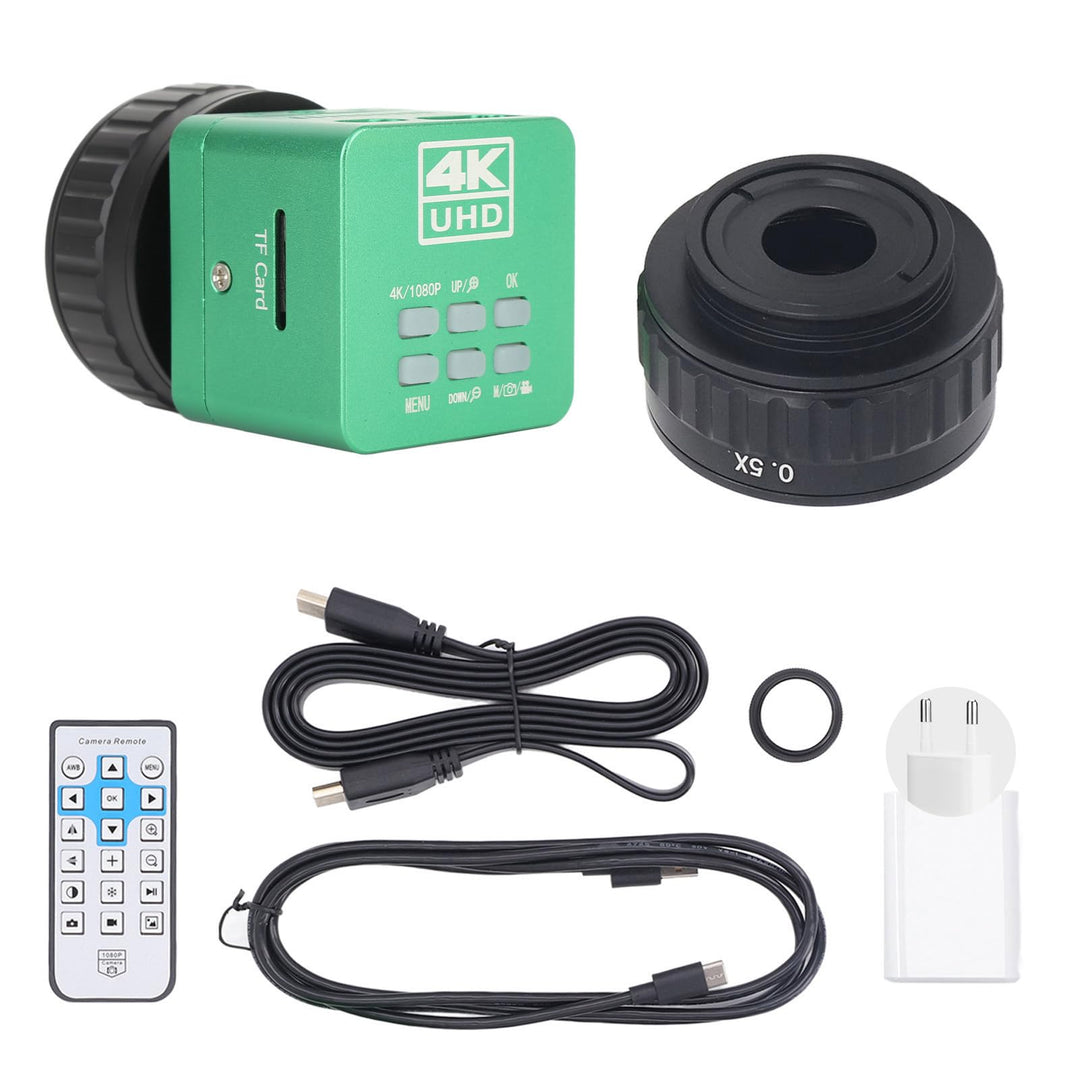HY-6210 Elektronisches Okular, 4K Mikroskopkamera, 41 MP, 0,5-Fach Adapterobjektiv, mit Fernbedienun