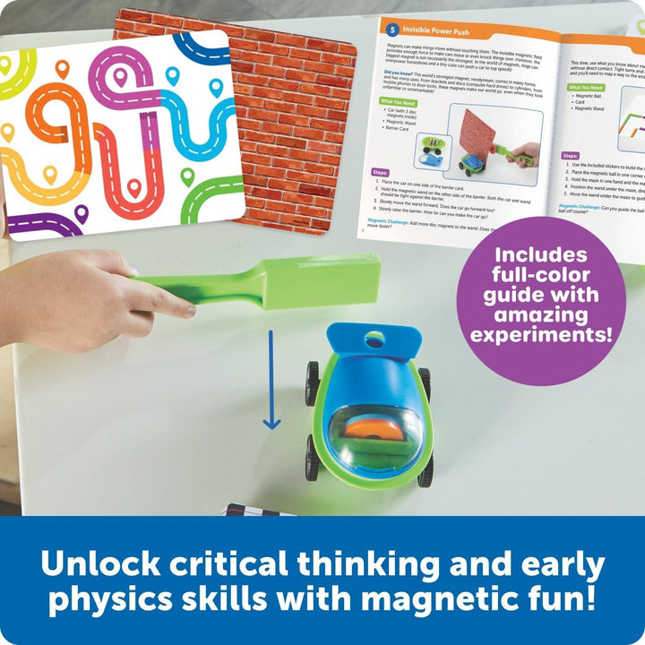 Learning Resources STEM Explores Magnetwerke, magnetische Fliesen-Blöcke, STEM-Spielzeug, sensorisch