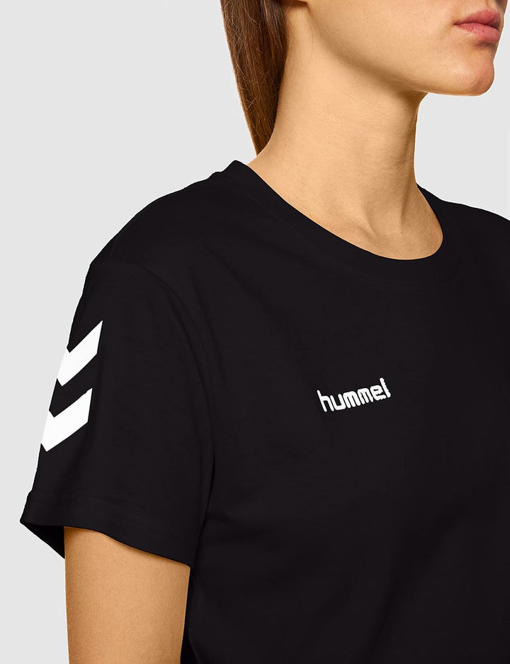 hummel T-Shirt Hmlgo Damen XS Schwarz, XS Schwarz
