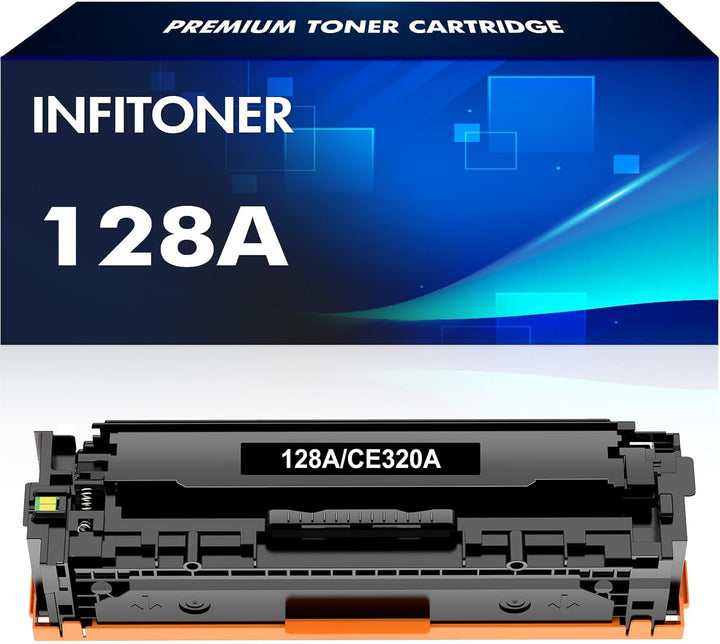 128A CE320A Toner Kompatibel für HP 128A Schwarz CE320A Laserjet Pro CM1415FN Color MFP CP1525N CP15