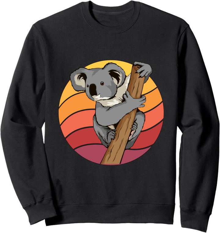 Retro Sunset Koala Koala Sweatshirt