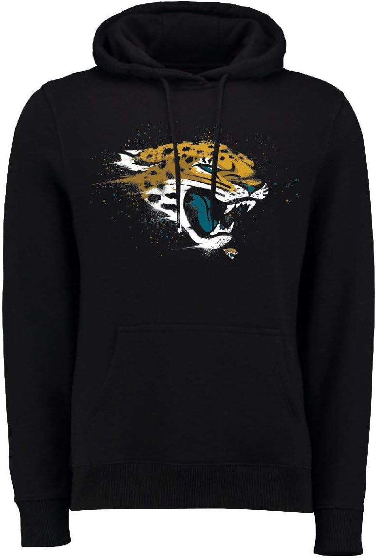 Fanatics NFL Football Hoody Hoodie Sweater Jacksonville Jaguars Kaputzenpullover Splatter Hooded XL,