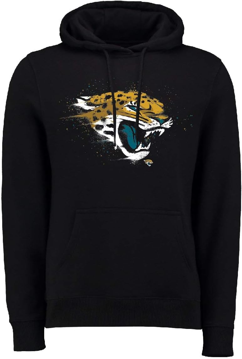 Fanatics NFL Football Hoody Hoodie Sweater Jacksonville Jaguars Kaputzenpullover Splatter Hooded M,