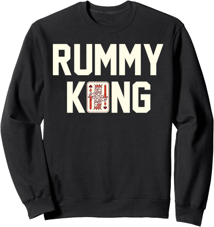 Kartenspiele - Rummy King Kartenspiel Sweatshirt