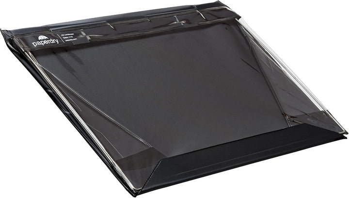 Paperdry Schwarzes Wasserfestes Klemmbrett A3 Hochformat - hochwertiges PVC, 18 Monate Garantie - Kl