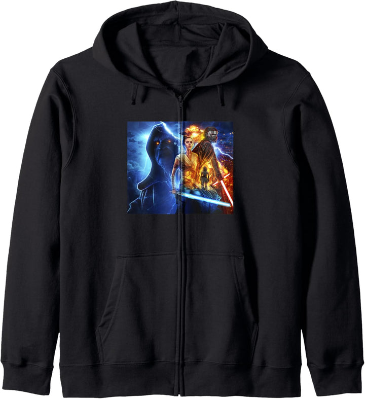 Star Wars: The Rise Of Skywalker Exklusive Illustration Kapuzenjacke