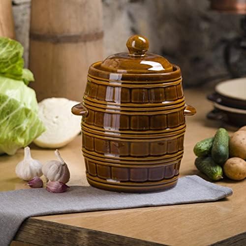 Sauerkrauttopf Keramikfass Einlegetopf Gurkentopf Tontopf Steinguttopf Gärtopf Keramiktopf Steingut