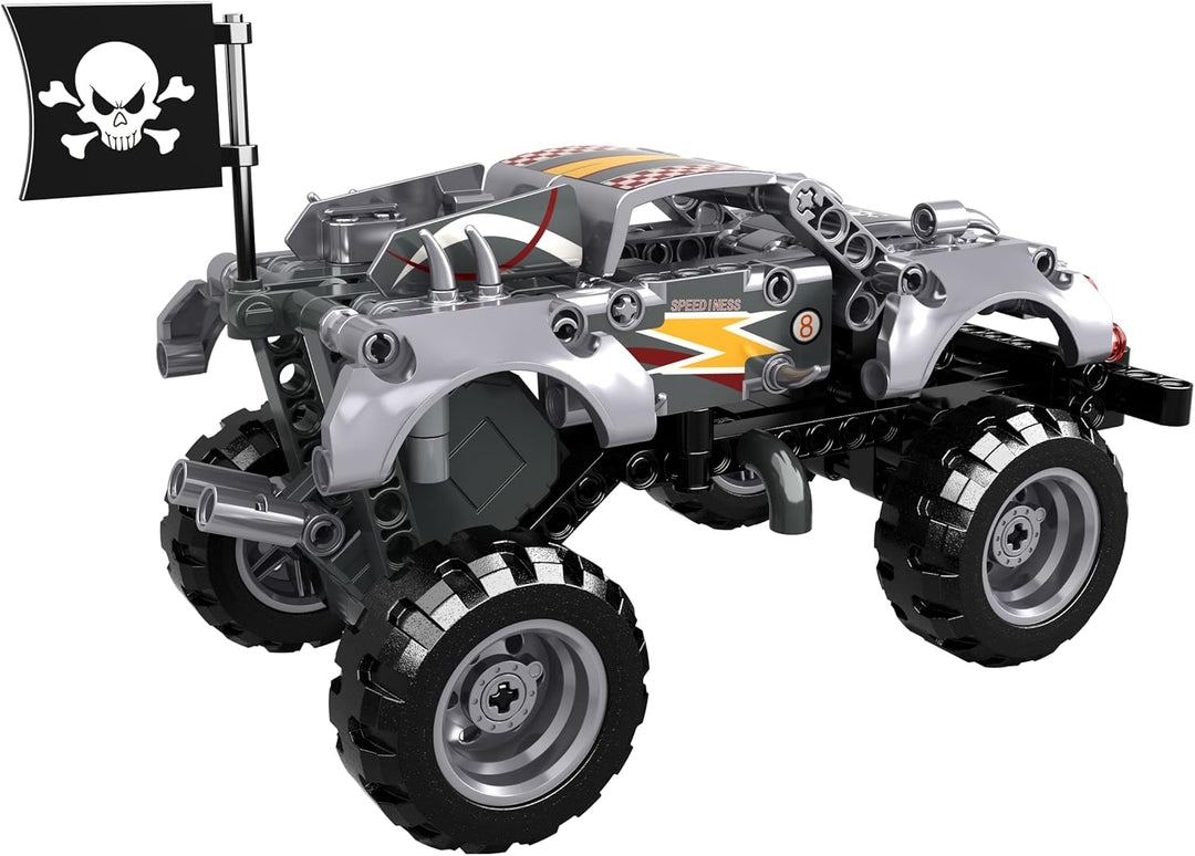 OPEN BRICKS - Monster Truck Silver OB-WS0908 STK, STK