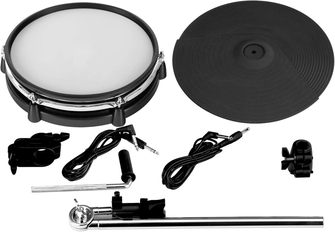 XDrum DD-530 Mesh Add On Pack (Erweiterungs-Set für DD-530 E-Drum-Set, 10" Mesh Head, Tom Pad, 12" B