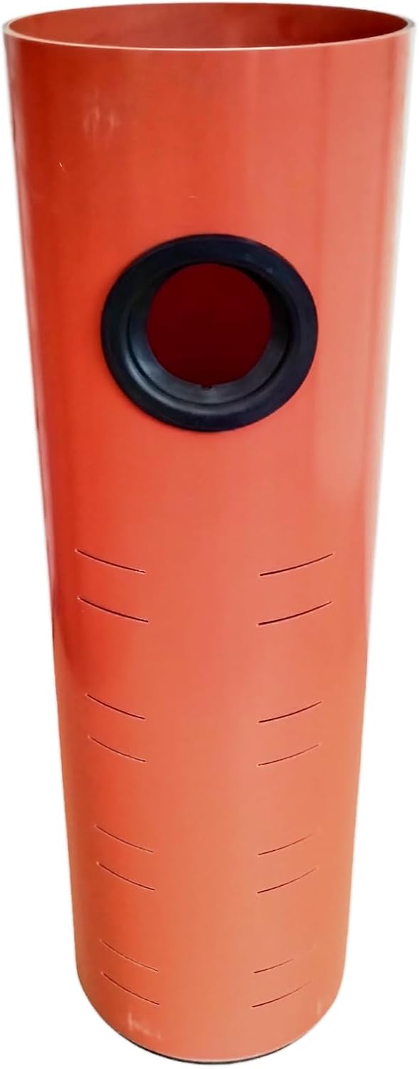 Sickerschacht DN315/DN110 geschlitzt Abwasser KG Rohr Drainage Dachrinne Deckel Drainageschacht Kuns