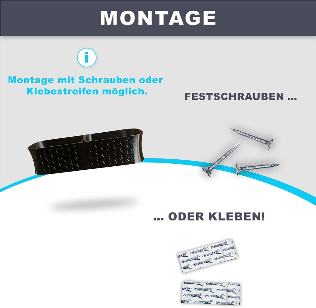 Universal Schuhhalter für Camper, platzsparender Schuhorganizer für Wohnmobile, Garagen oder enge Rä