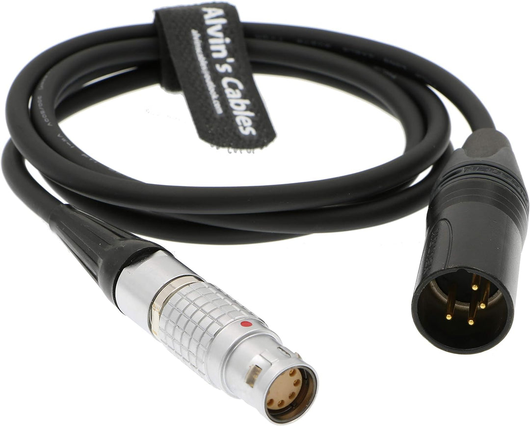 Alvin's Cables XLR 4 Pin Stecker auf 2B 8 Pin Buchse Stromkabel für Alexa Mini oder Amira