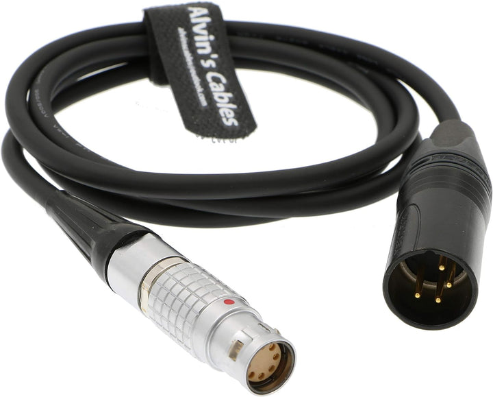 Alvin's Cables XLR 4 Pin Stecker auf 2B 8 Pin Buchse Stromkabel für Alexa Mini oder Amira