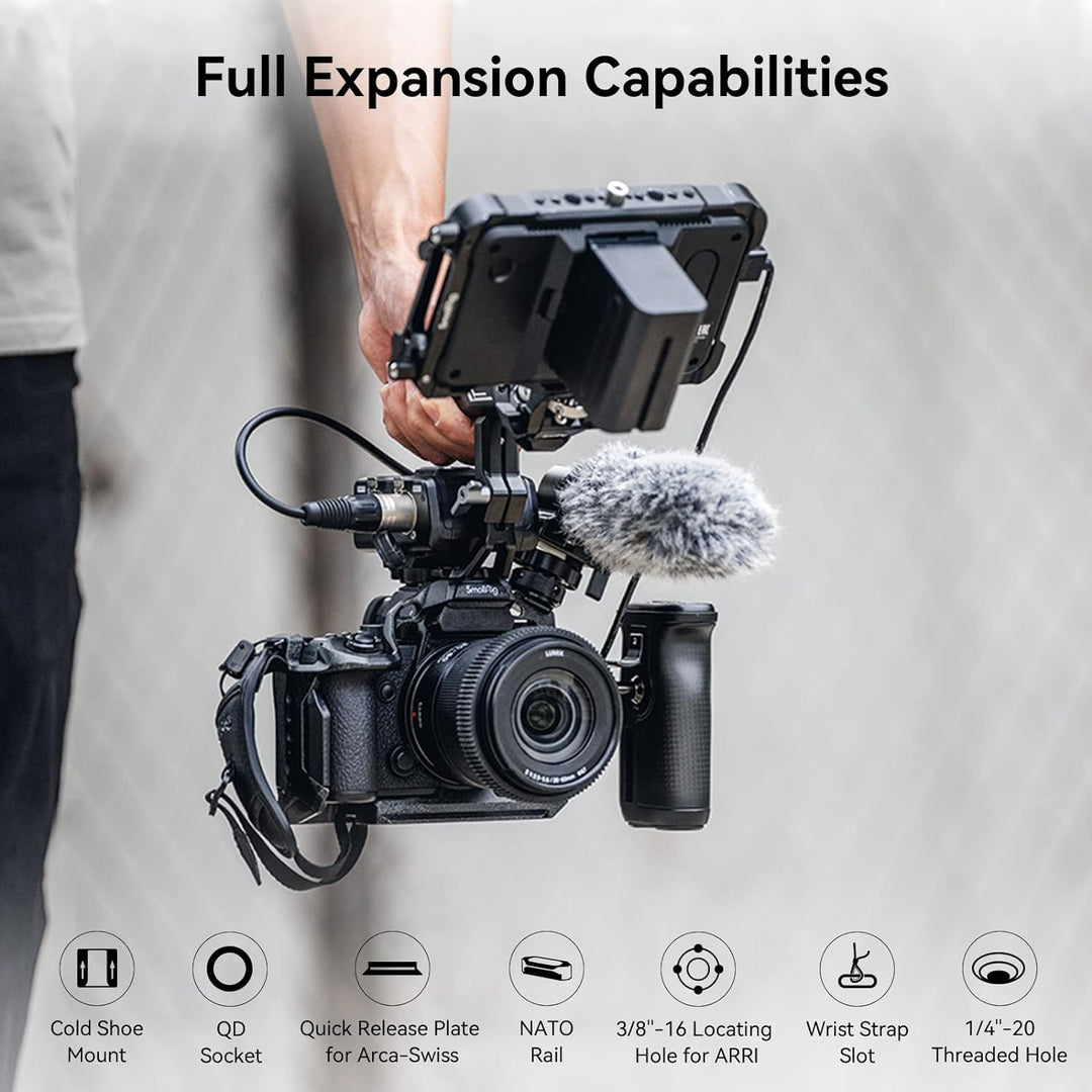 SMALLRIG S5 II / S5 IIX / G9 II Cage für Panasonic LUMIX S5 II / S5 IIX / G9 II Kamera mit integrier