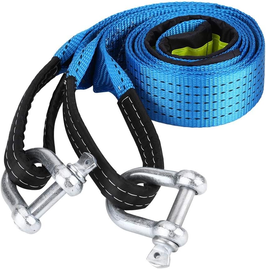 Abschleppseil , Kraftvoller Abschleppgurt Spanngurte Abschleppseil Reflektierende Verdickung Leistun
