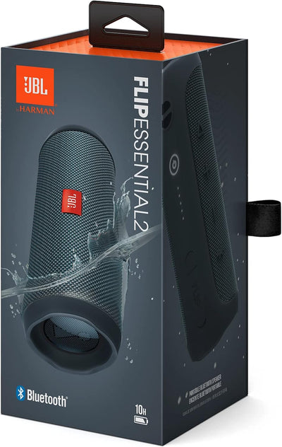 JBL Flip Essential 2 – Tragbarer Bluetooth-Lautsprecher mit wiederaufladbarem Akku – IPX7 wasserdich