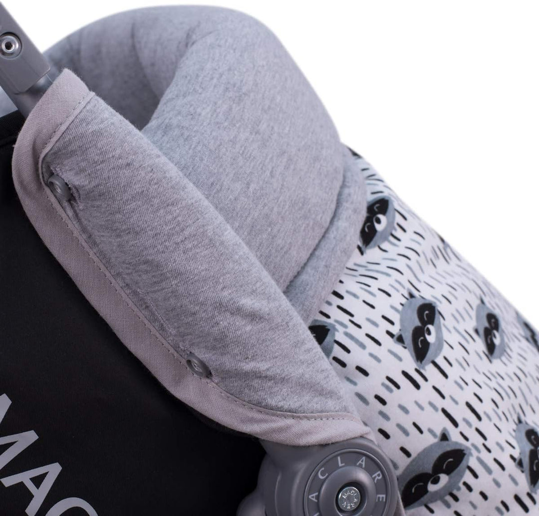 JYOKO KIDS Fusssack Kompatibel mit Maclaren Raccoon BAUMWOLLE, Raccoon BAUMWOLLE