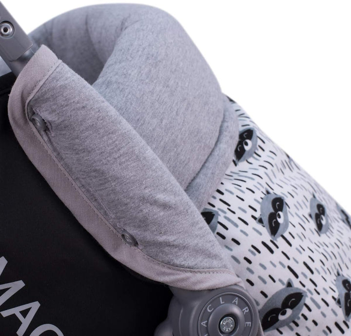 JYOKO KIDS Fusssack Kompatibel mit Maclaren Raccoon BAUMWOLLE, Raccoon BAUMWOLLE
