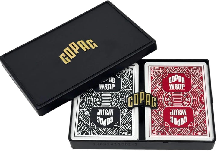 COPAG World Series of Poker Poker-Size - Jumbo Face - 2 Index - Double-Deck