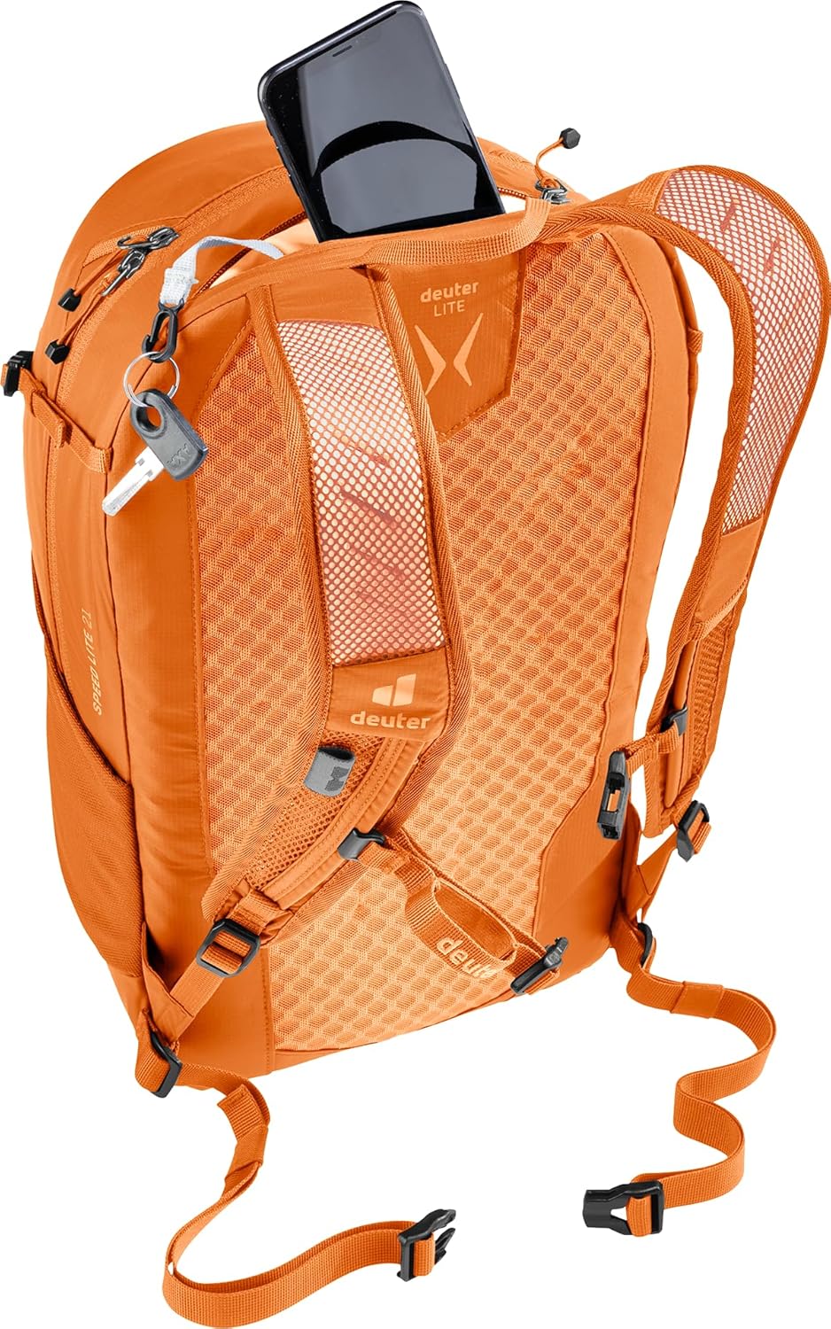 deuter Speed Lite 21 leichter Wanderrucksack Pfirsich-toskana, Pfirsich-toskana