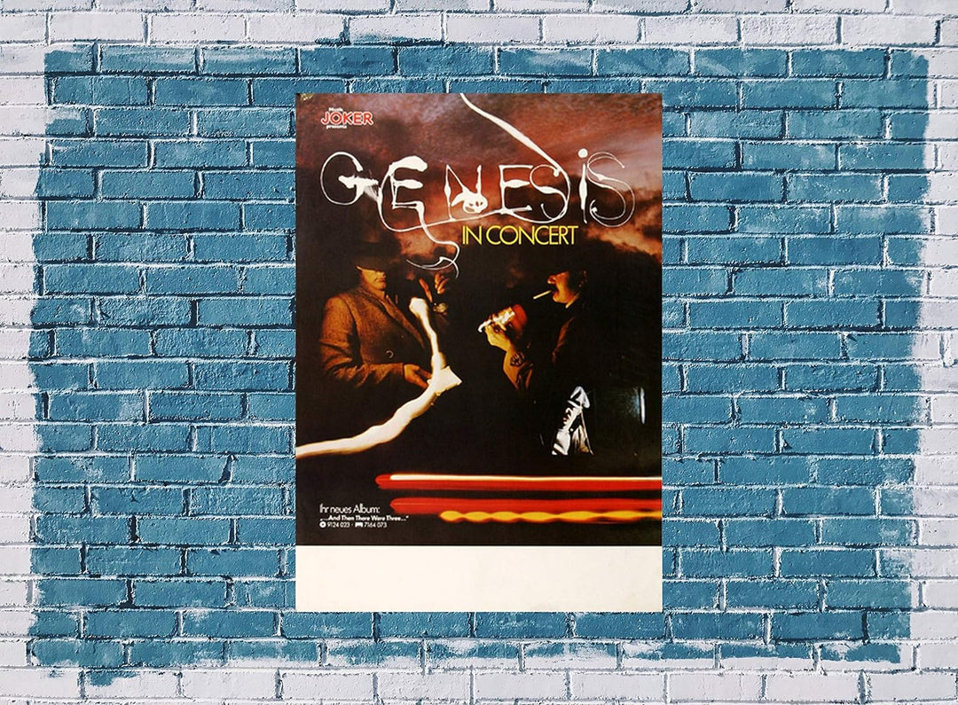 Genesis - and Then There, 1978 » Konzertplakat/Premium Poster | Live Konzert Veranstaltung | DIN A1