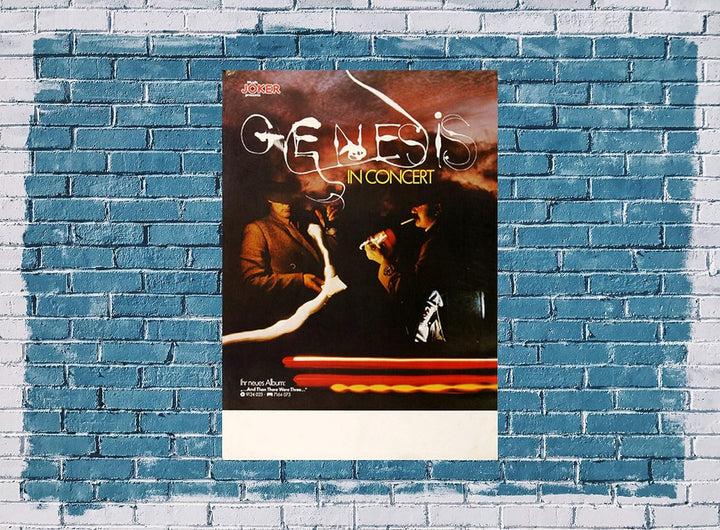 Genesis - and Then There, 1978 » Konzertplakat/Premium Poster | Live Konzert Veranstaltung | DIN A1