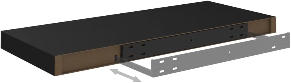 FIRBNUS Floating Wall Shelf 60x23,5x3,8 cm 4 STK. Hängeregal Regale Schweberegal Wandregale Regalbod