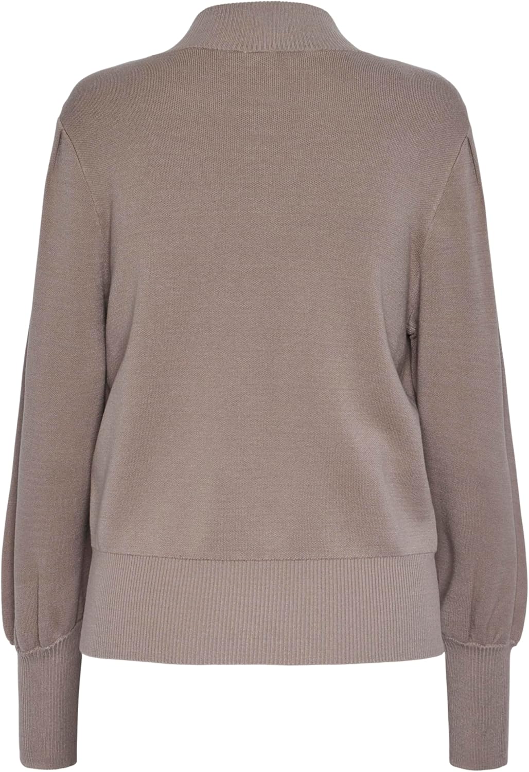 YAS Damen Yasfonny Ls Knit Pullover S. Noos, Fungi