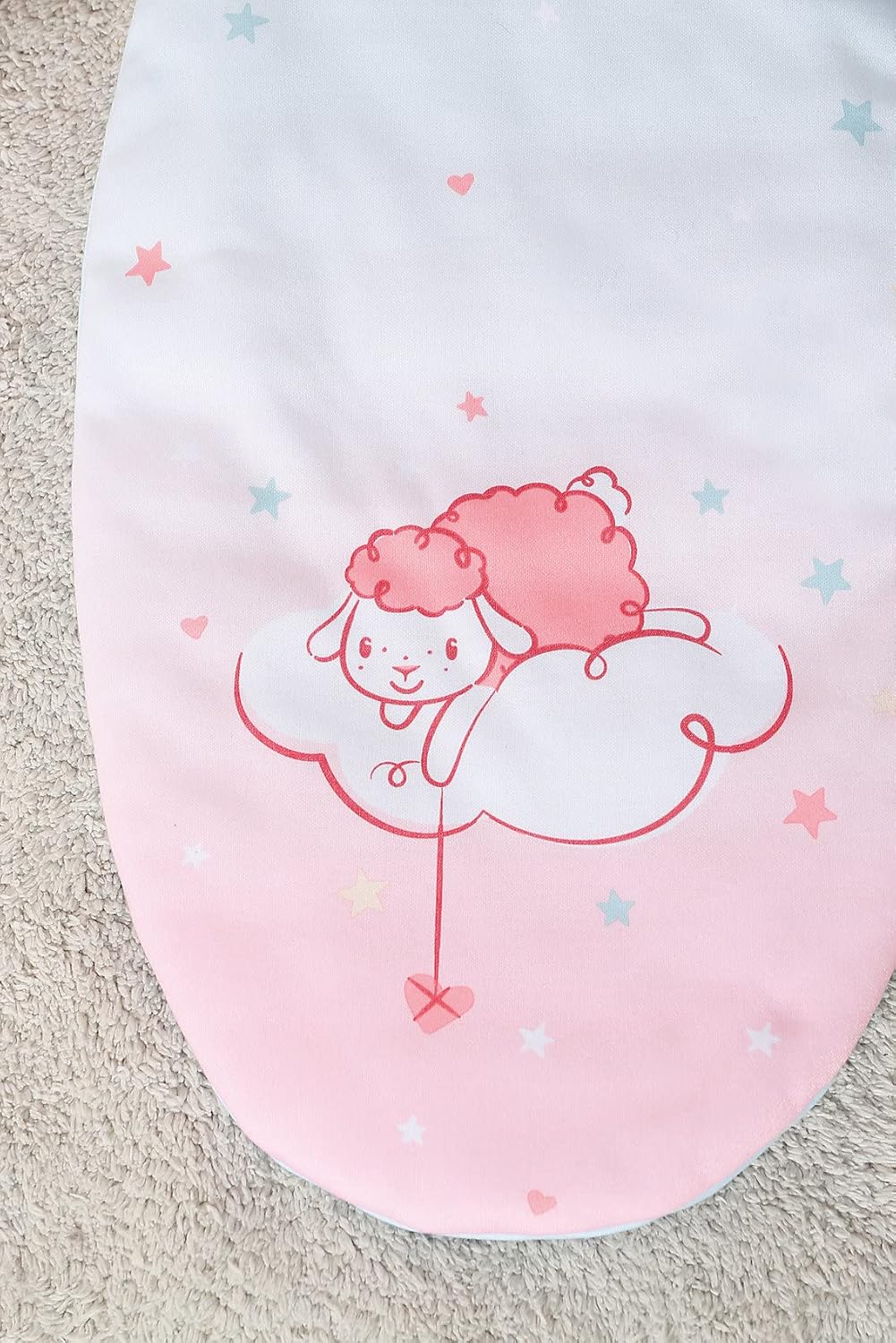 Zapf Creation 705988 Baby Annabell Sweet Dreams Schlummerwolke - rosa Puppenwiege in Wolkenform inkl