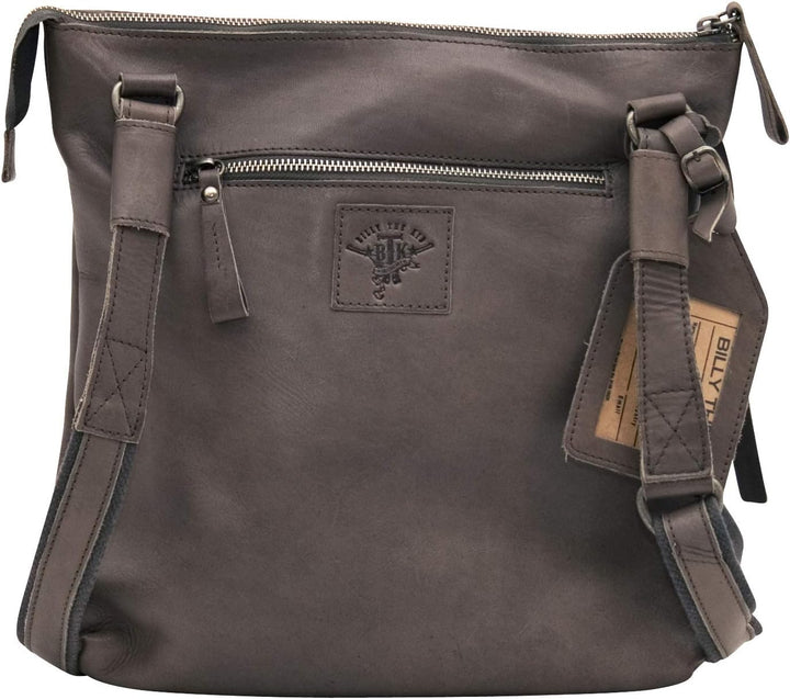 Greenburry Billy the Kid Nasty Cowboys Shoulderbag Colby M497 Leder Schultertasche für Damen stonegr