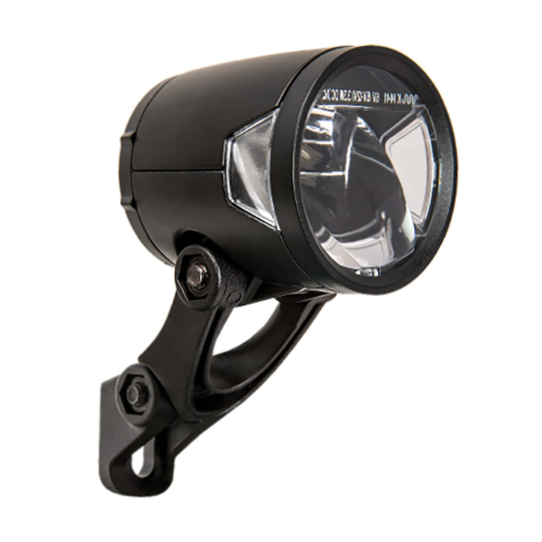 Herrmans H-Black MR8 Dynamo LED-Scheinwerfer, mit Halterungen