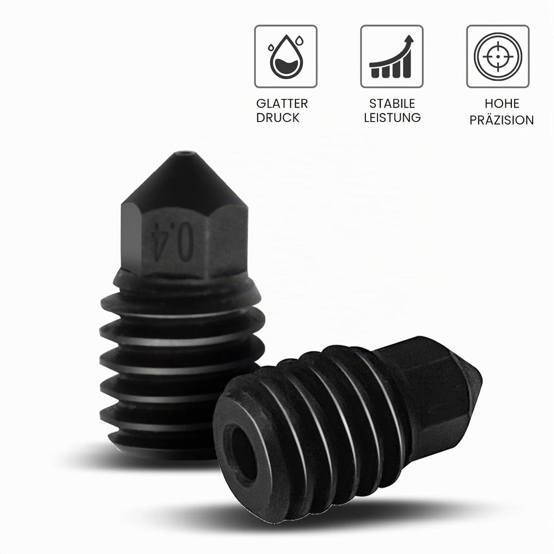IMETRX Updated Bambu Lab X1/ P1P Hotend High Temp 500℃ with Extra Hardened Steel Nozzle 1PCS for Bam