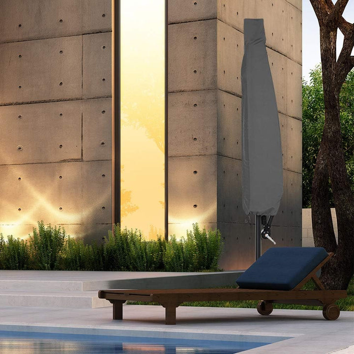 DEUBA® Schutzhülle Sonnenschirm für 3,5m Schirme Schirm Abdeckhaube Abdeckung Hülle Plane Ampelschir