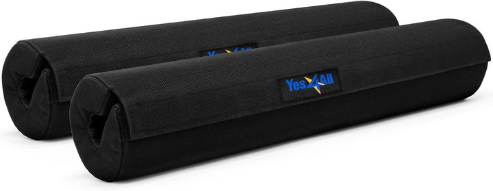 Yes4All Langhantel mit dickem Schaumstoff und Nylonpolster, Schulterpolster für Ausfallschritte, Kni