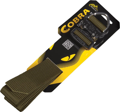 Helikon-Tex Patrol Line Cobra Tactical D-Ring Gürtel FX45 Olivgrün Up to 40 Pants Size / 51" Belt Le