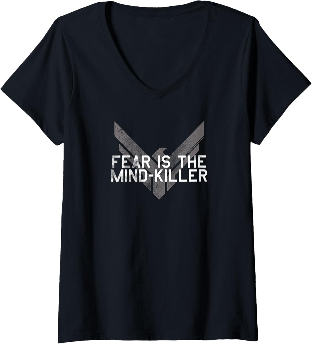 Dune (2021) - Angst ist der Mind-Killer - Atreides T-Shirt mit V-Ausschnitt