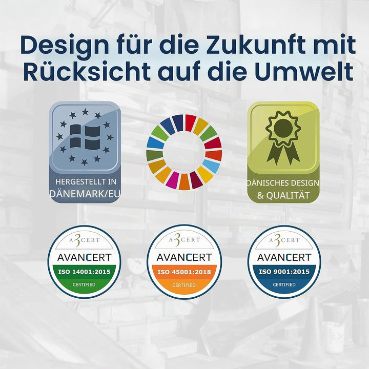RAACO Stahlmagazin m.44Fächern schwarz m.Auszugsicherung