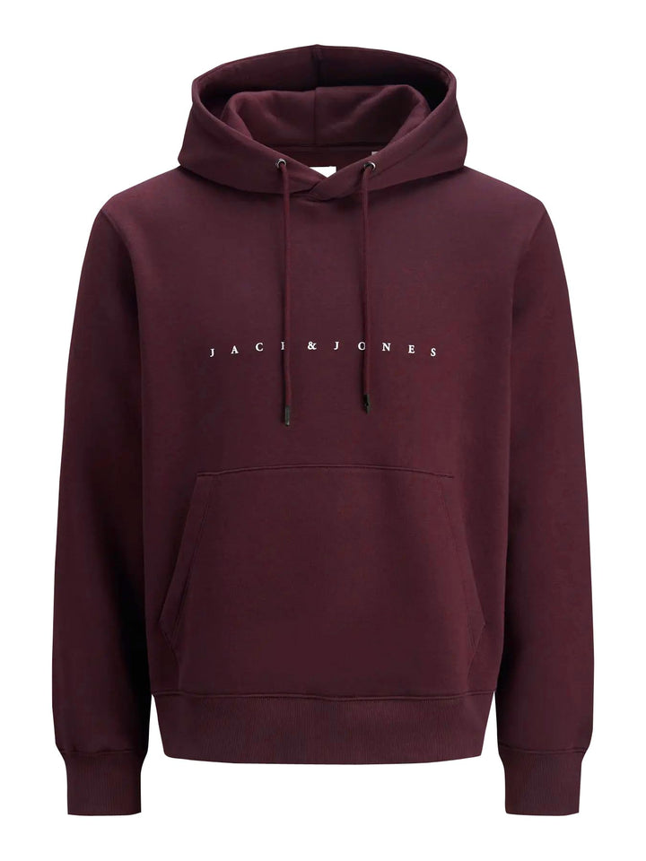 JACK &amp; JONES Herren Hoodie Kapuzenpullover JJESTAR JJ Sweat Hood - Relaxed Fit XS Port Royale, XS Po