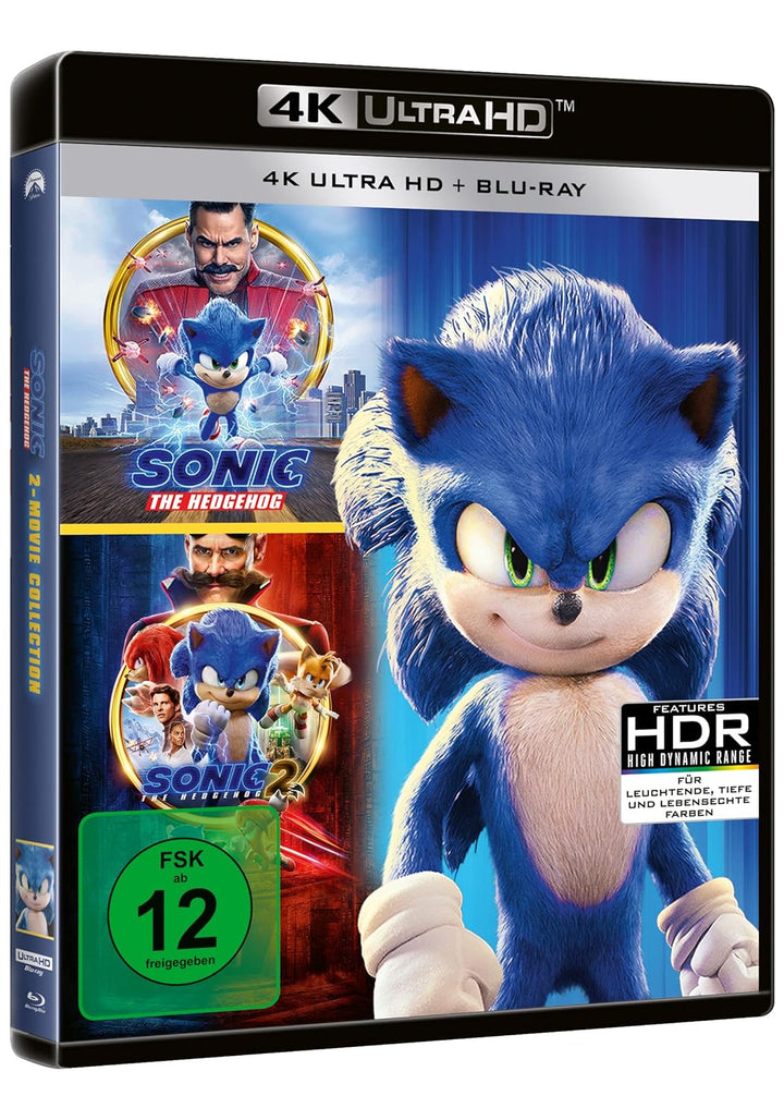 Sonic the Hedgehog - 2-Movie Collection (2 x 4K Ultra HD) (+ 2 x Blu-ray 2D), 4K