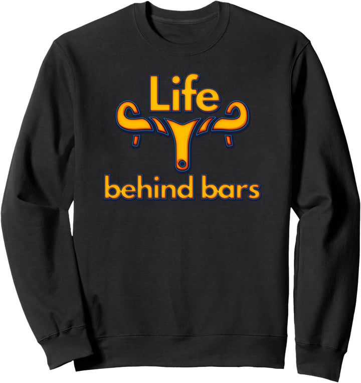 Biker Geschenk Fahrrad hinter Bars lustige Fahrrad Sweatshirt