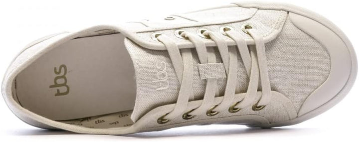 TBS Damen Opiace Schaft niedrig Schnürung 39 EU Beige, 39 EU Beige