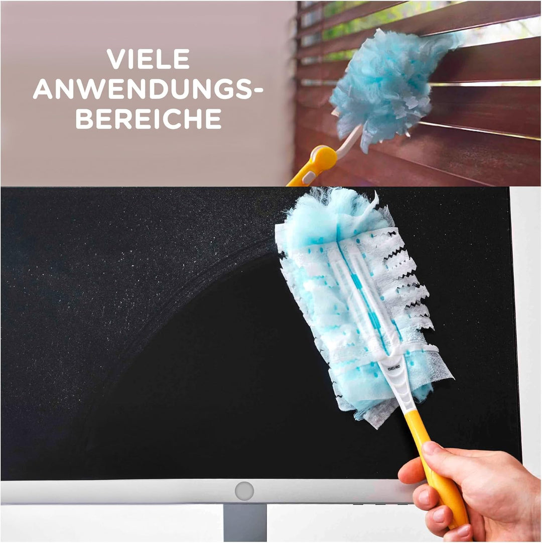 Swiffer Staubmagnet Trap & Lock Nachfüllpackung 4 Tücher, Nimmt 3x Mehr Staub & Haare Auf Und Schlie