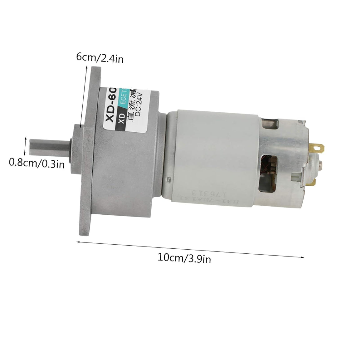 Getriebemotor, DC 12/24 V 35 W CW/CCW Mini-Getriebe Motor mit Einstellbarer Geschwindigkeitsreduzier