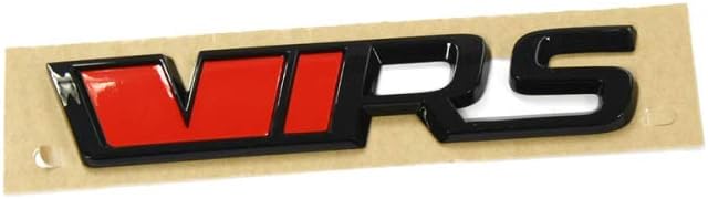 Skoda 5E3853687SXPC Schriftzug Octavia VRS schwarz Tuning Aufkleber Emblem Blackline Logo