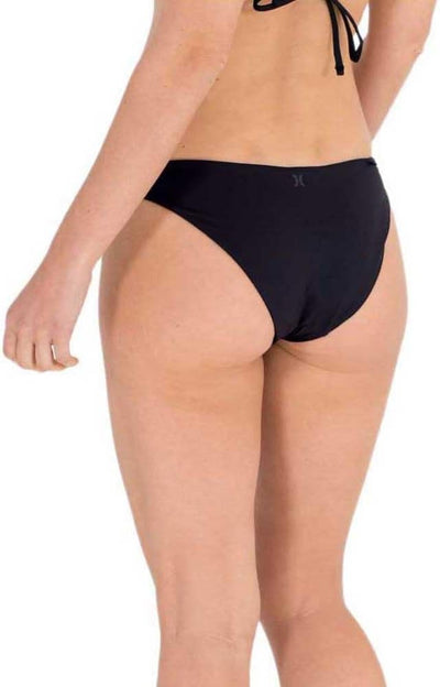 Hurley Damen W Moderate Btm Bikini Top, Newprint Or Black/Wht, XS EU