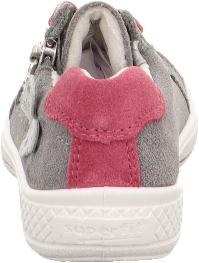 Superfit Mädchen Tensy Sneaker 25 EU Hellgrau 2500, 25 EU Hellgrau 2500