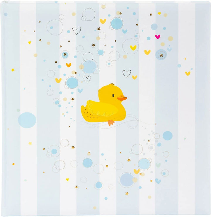 Goldbuch Rubber Duck Boy 30x31 60 weisse Seiten Babyalbum 15479