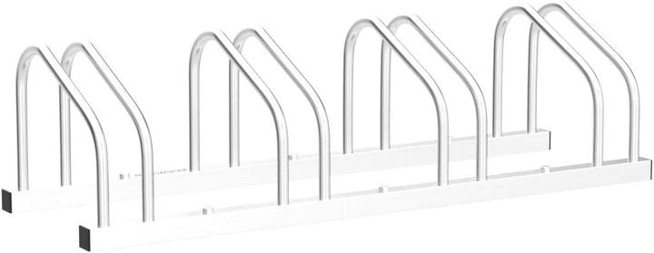 MONZANA® Fahrradständer für 4 Fahrräder 30-65 mm Reifenbreite 37 cm Radabstand Radständer Mehrfachst