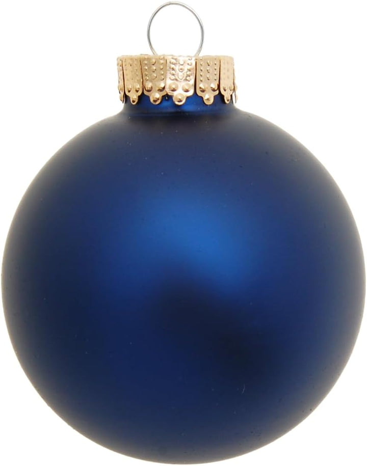 Krebs Glas Lauscha - Weihnachtsdekoration/Christbaumschmuck aus Glas - Weihnachtskugeln - Motiv: Bla